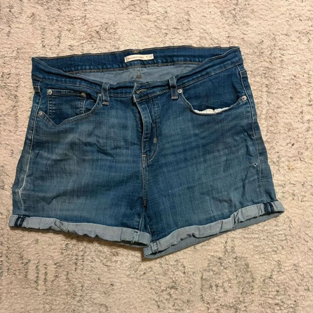 Levi's Mid Length Jean Shorts